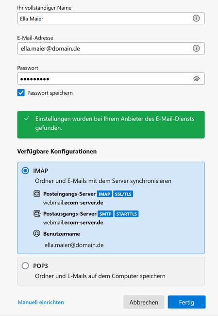 5_tunderbird3_imap_einrichten